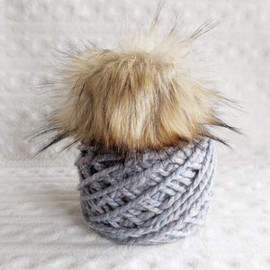 Toque Knitting Kit - Wool Blend