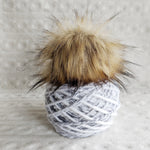 Load image into Gallery viewer, Toque Knitting Kit - Wool Blend
