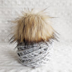 Load image into Gallery viewer, Toque Knitting Kit - Wool Blend
