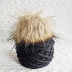 Load image into Gallery viewer, Toque Knitting Kit - Wool Blend
