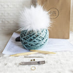 Load image into Gallery viewer, Toque Knitting Kit - Wool Blend

