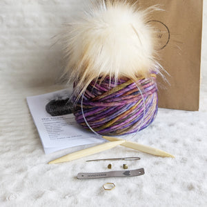 Toque Knitting Kit - Merino