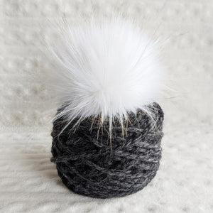 Toque Knitting Kit - Wool Blend