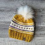 Load image into Gallery viewer, Cozy Cabin Merino Toque (RTS)
