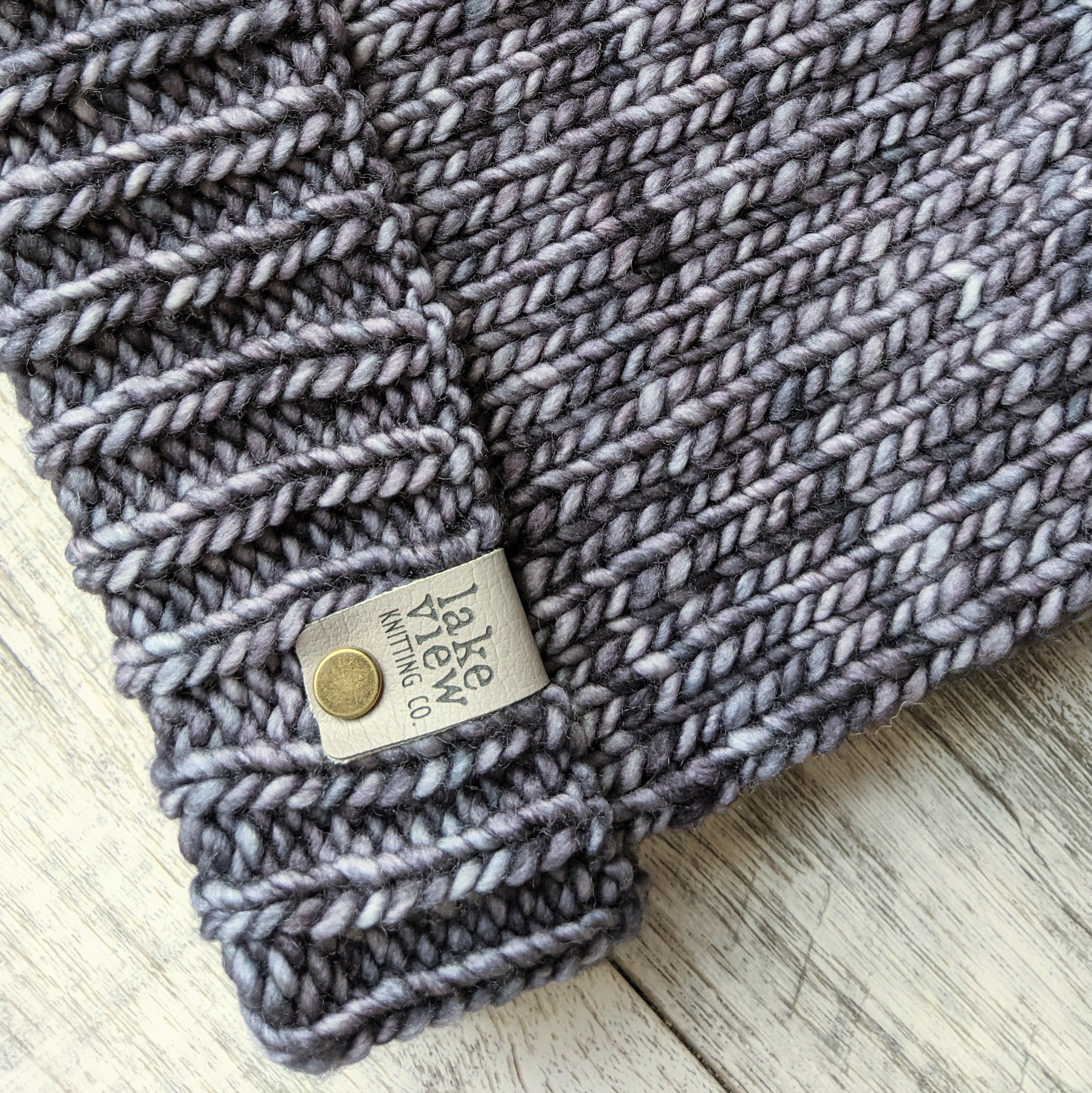 Slouchy Ribbed Merino Toque (RTS)